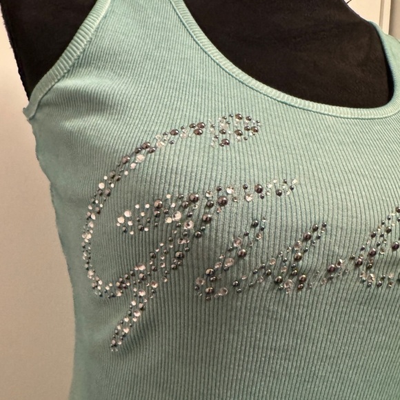 Guess Tank Top Mint Green - Picture 4 of 8